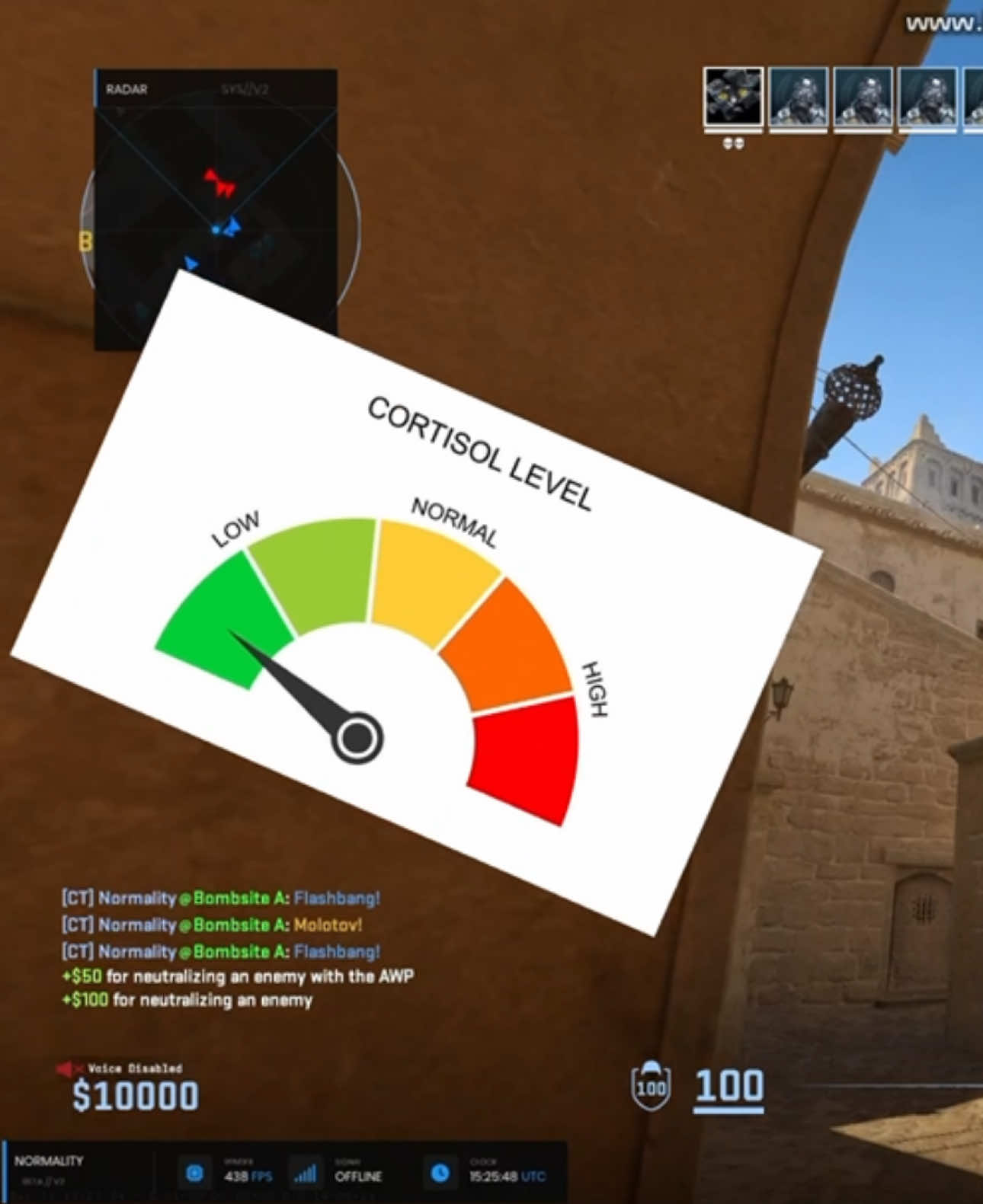 Cant be stressed over editing #lowcortisol #counterstrike #cs2 #gaming #fyp