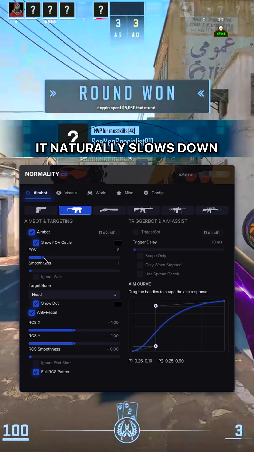 Why do top Premier players never get flagged by Vac-Net? #cs2 #anticheat #counterstrike2 #cs2clips #vac 